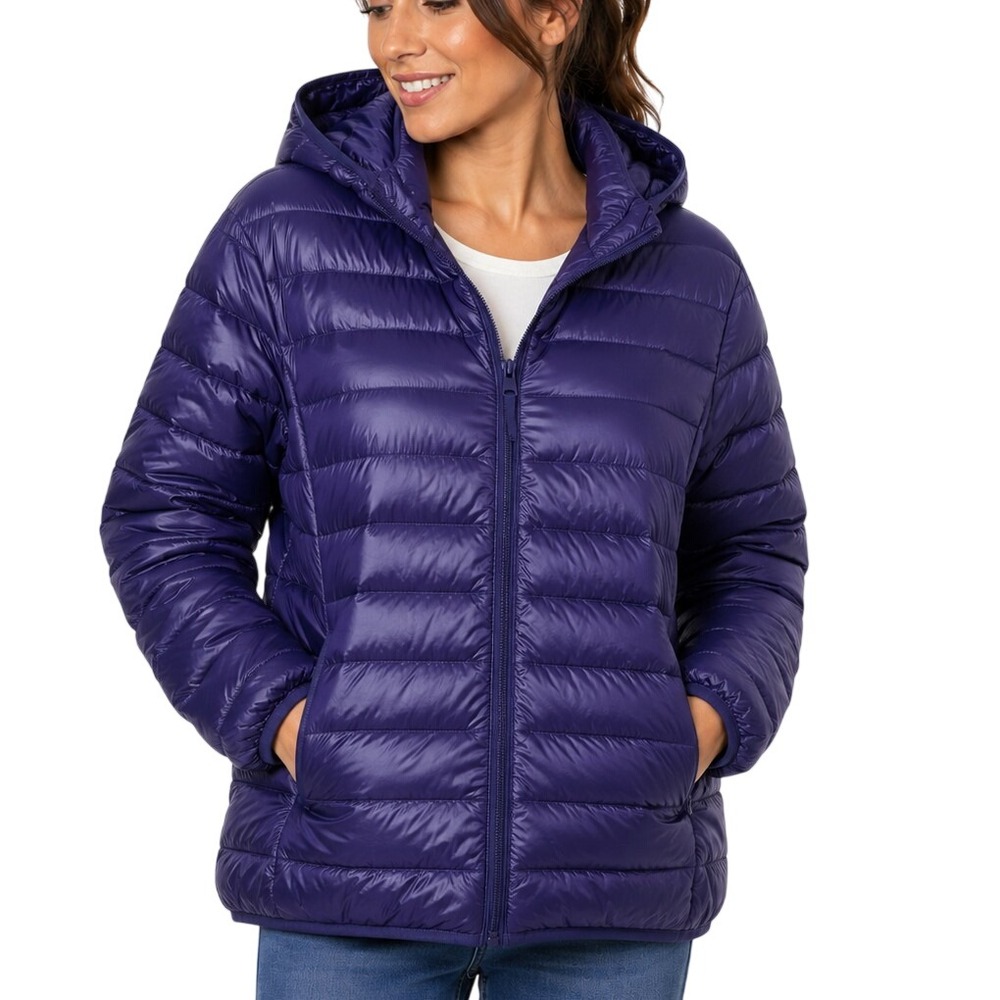 Wantdo Ultra Light Packable Down Puffer Jacket Hooded SKUW194